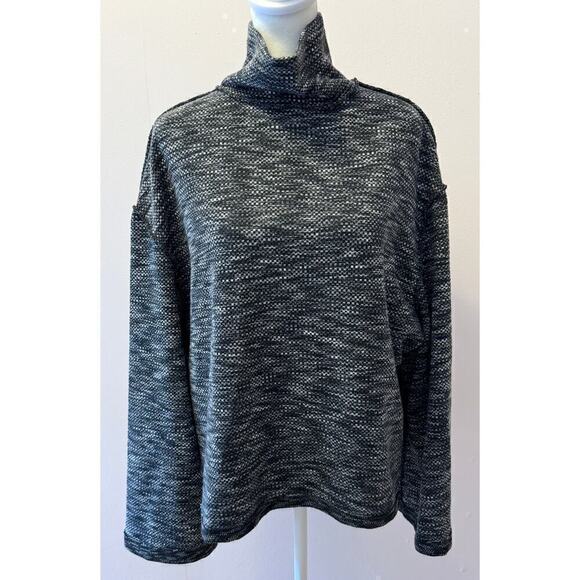 WE THE FREE Sunny Days Oversized Turtleneck Bell Sleeves Size S - Picture 2 of 5